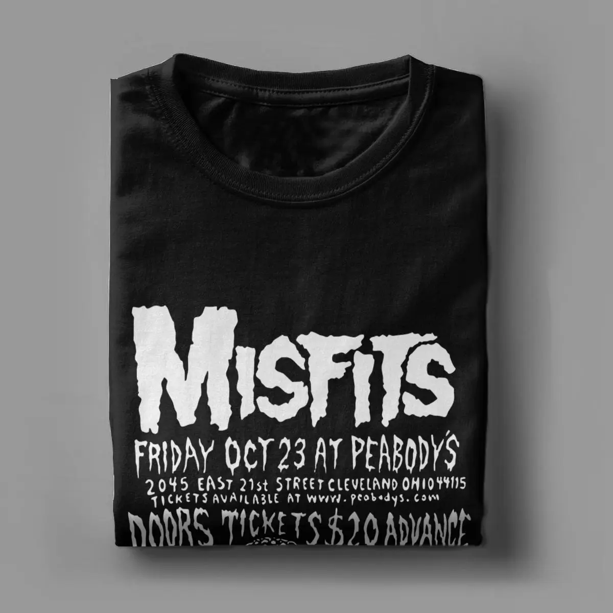 Мужская футболка Horror Retro Misfits, забавные хлопковые тройники, футболка с коротким рукавом, Топы с круглым воротником, вечеринка Изображение 4