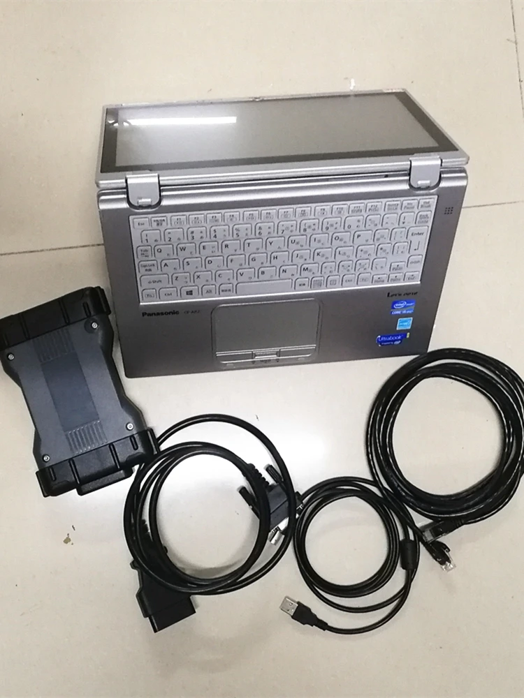 Ноутбук CF-AX2 Планшет с Сенсорным экраном i5 CPu SSD Super Speed v2023.09 для SD C6 Диагностический инструмент VCI для системы MB Star Diagnosis C6 Изображение 3
