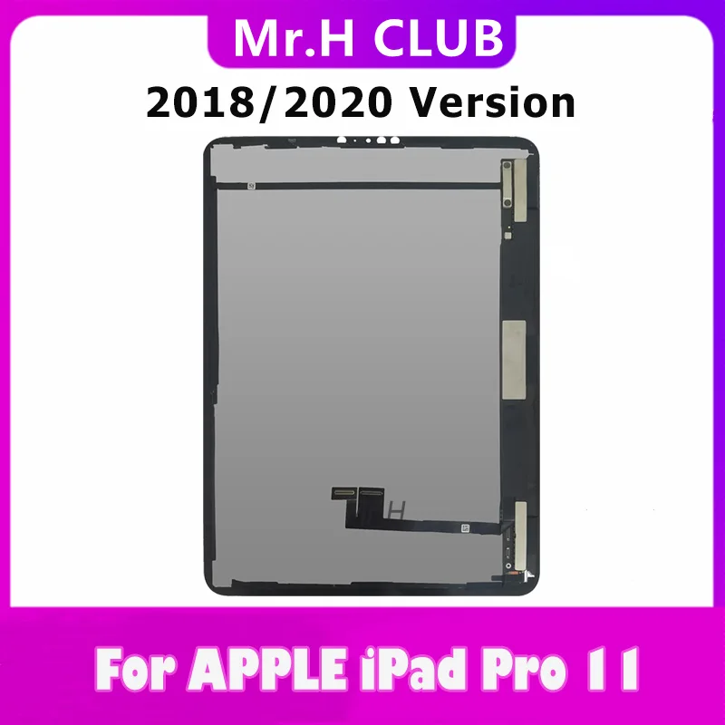 Оригинал для iPad Pro 11 A1980 A1934 A2013 A1979 ЖК-дисплей с сенсорным экраном и цифровым Преобразователем в Сборе для iPad Pro 11 A2068 A2230 A2228 Изображение 0