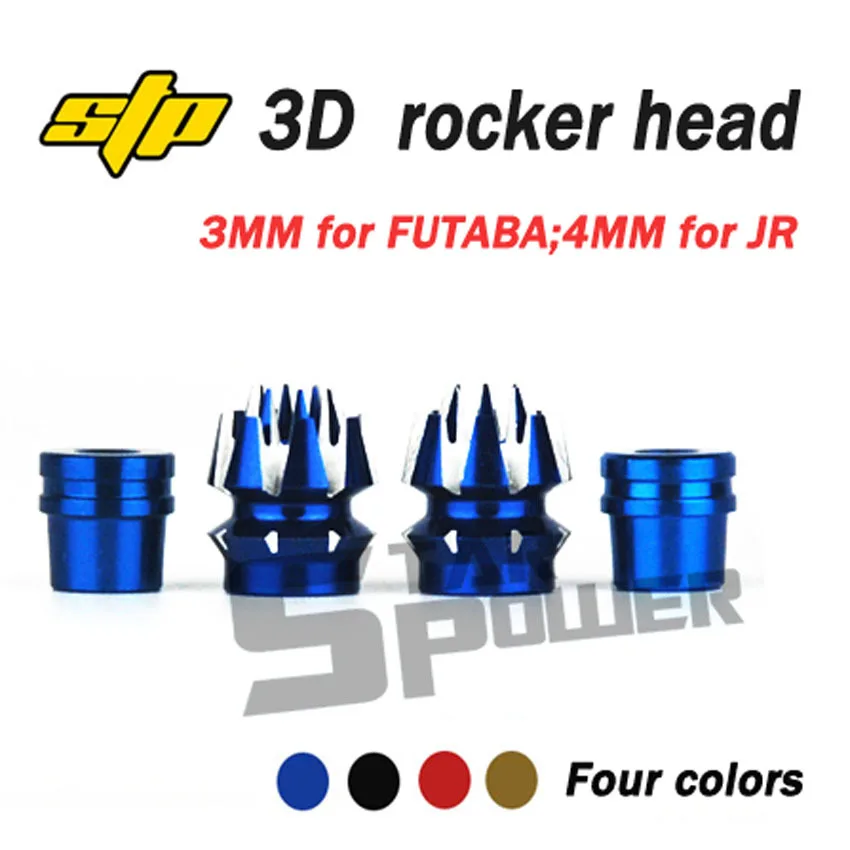 Оригинальный Stp Star Power Antislip Stick Head 3d Красочный Рычаг Управления 3 мм Для Futaba Frsky X9d X12s 4 мм Для Jr Rc Аксессуаров Изображение 0