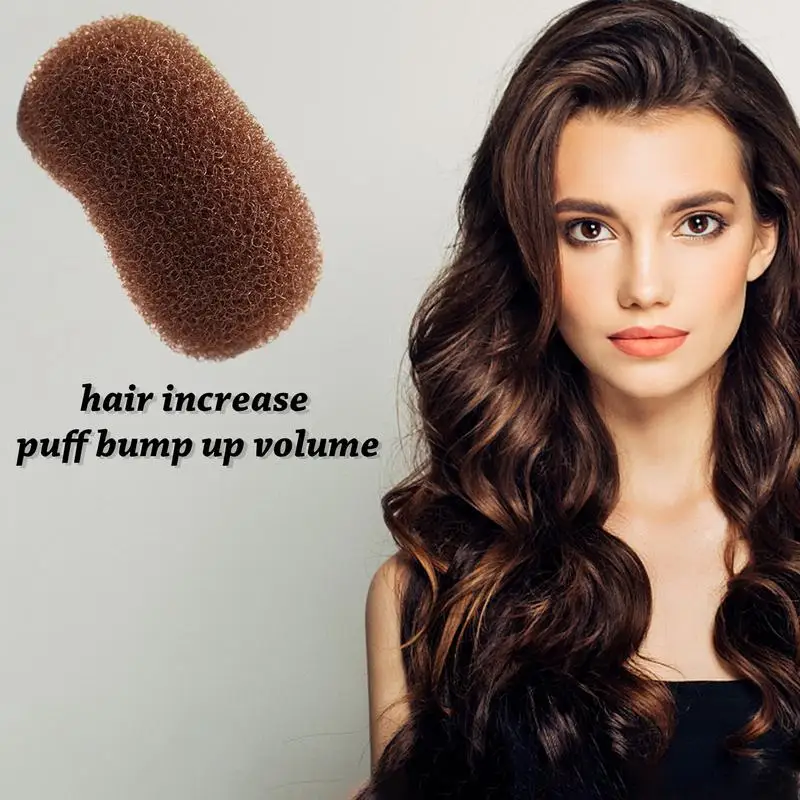 Основа для волос Спонж Для Увеличения Объема Волос Puff Magic Hair Bun Maker Отличные Инструменты Для Волос Простая В Использовании Накладка Для Укладки Волос Изображение 2
