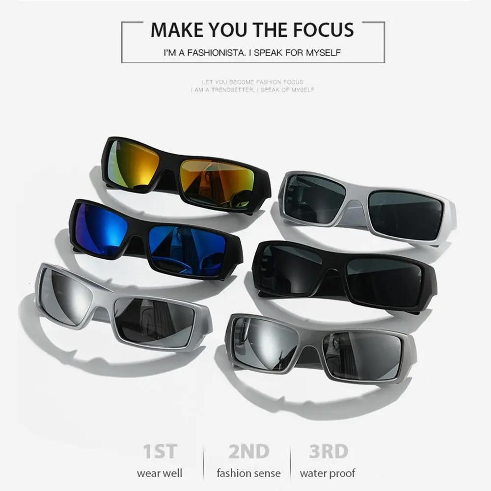 Очки для велоспорта на открытом воздухе UV400, Спортивные Солнцезащитные очки, Оттенки Очков водителя, обернутые вокруг солнцезащитных очков Изображение 1