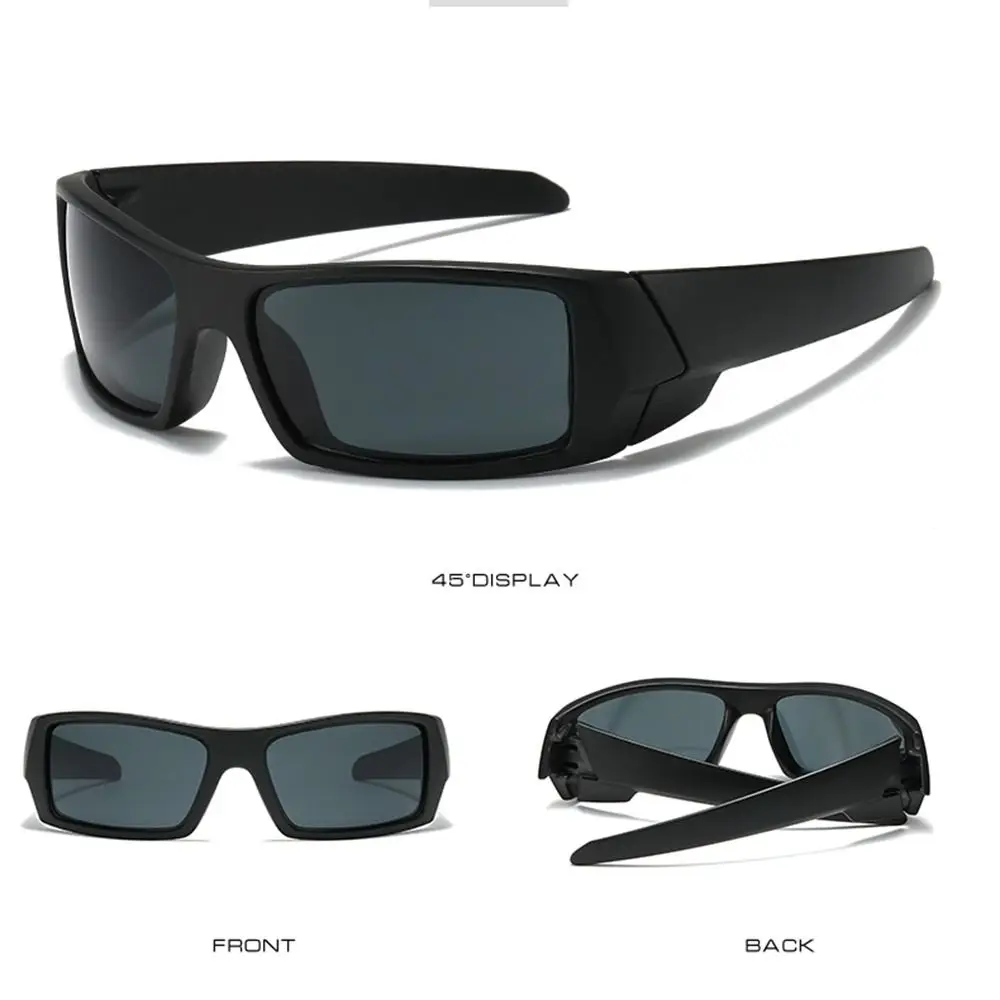 Очки для велоспорта на открытом воздухе UV400, Спортивные Солнцезащитные очки, Оттенки Очков водителя, обернутые вокруг солнцезащитных очков Изображение 3