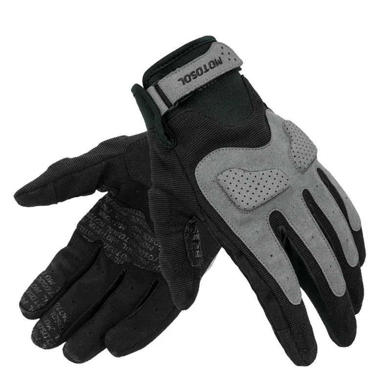 Перчатки с сенсорным экраном, гоночные дышащие мотоциклетные перчатки для велосипедистов, весенне-летние перчатки для мужчин и женщин унисекс Изображение 3
