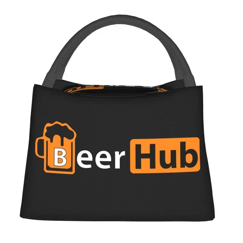 Пивная сумка для ланча с изоляцией Beerhub для женщин, Портативный охладитель Beerhub, Термальный Ланч-бокс для пикника, путешествия Изображение 1