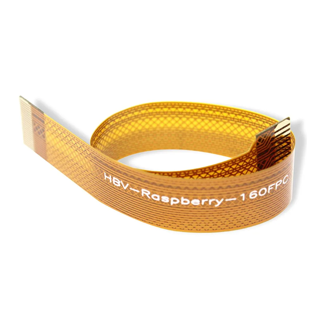 Подходит для платы Raspberry Pi Zero v1.3/W камеры Raspberry Pi золотой кабель FPC 16 см 30 см Изображение 2