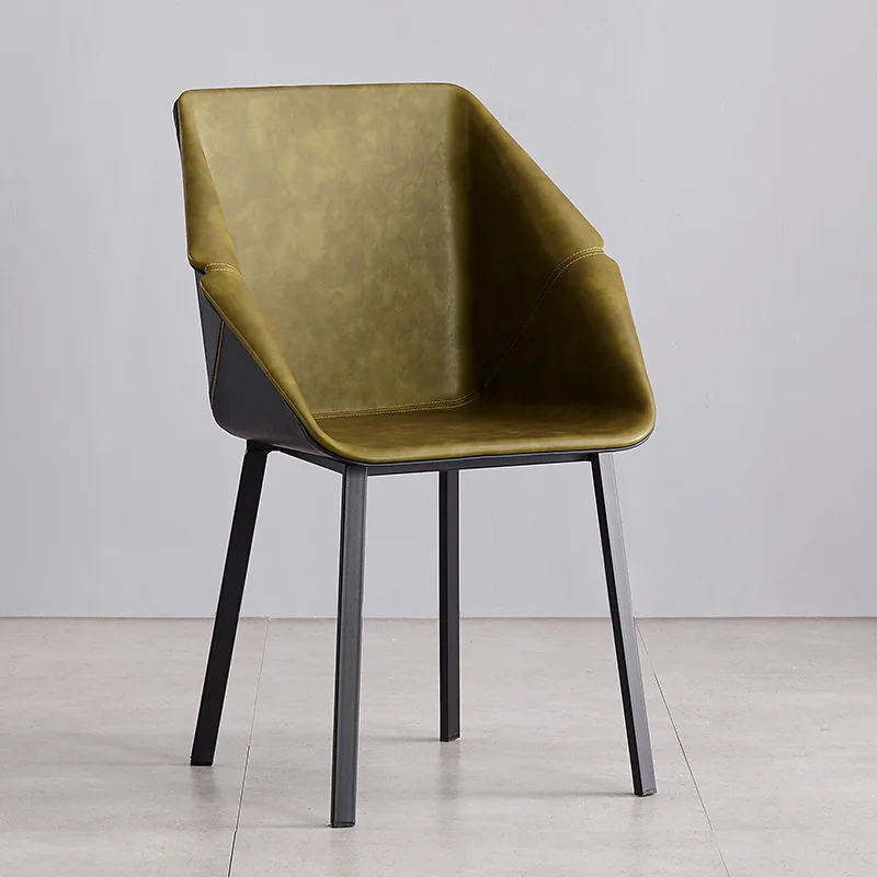 Расслабляющий рабочий стол, минималистичный дизайн для ожидания, расслабляющий Современный кофейный стул, Эргономичный пол в гостиной, мебель для дома Cadeira Изображение 1