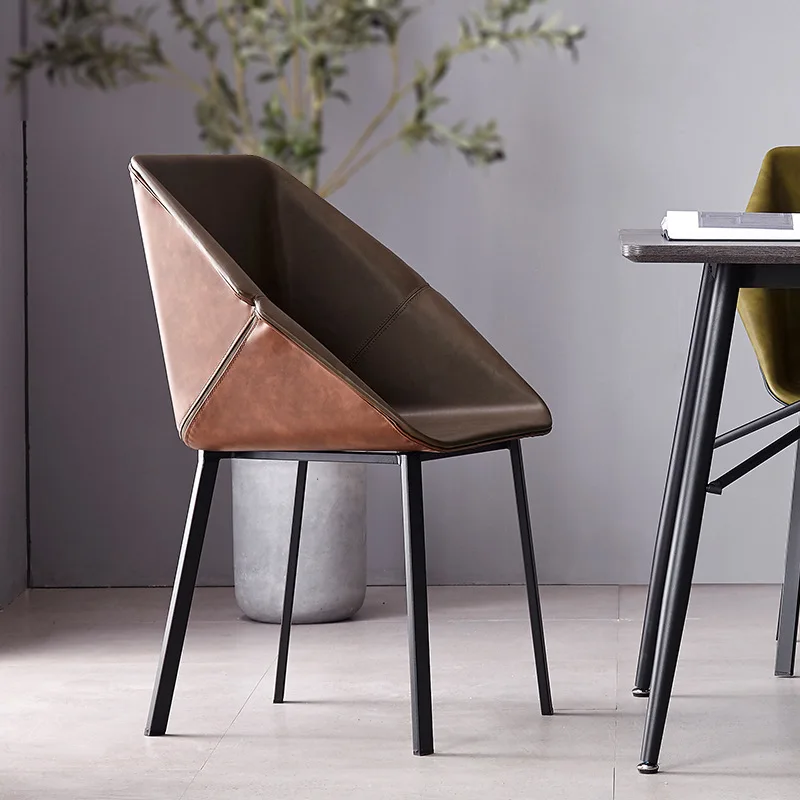 Расслабляющий рабочий стол, минималистичный дизайн для ожидания, расслабляющий Современный кофейный стул, Эргономичный пол в гостиной, мебель для дома Cadeira Изображение 2