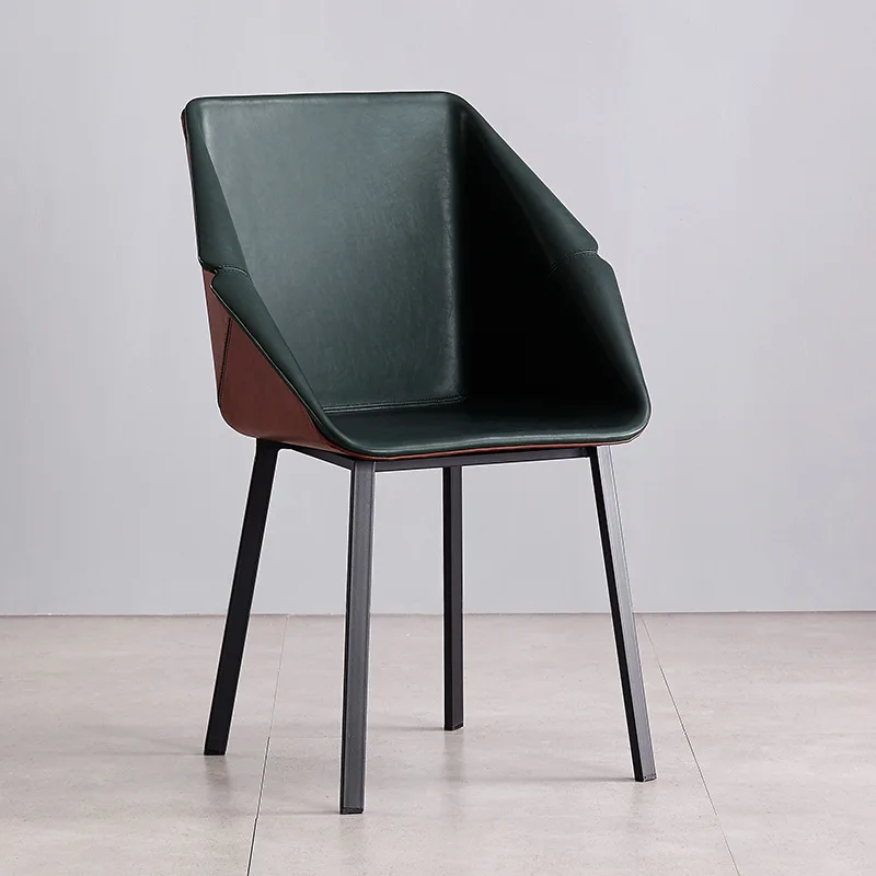 Расслабляющий рабочий стол, минималистичный дизайн для ожидания, расслабляющий Современный кофейный стул, Эргономичный пол в гостиной, мебель для дома Cadeira Изображение 3