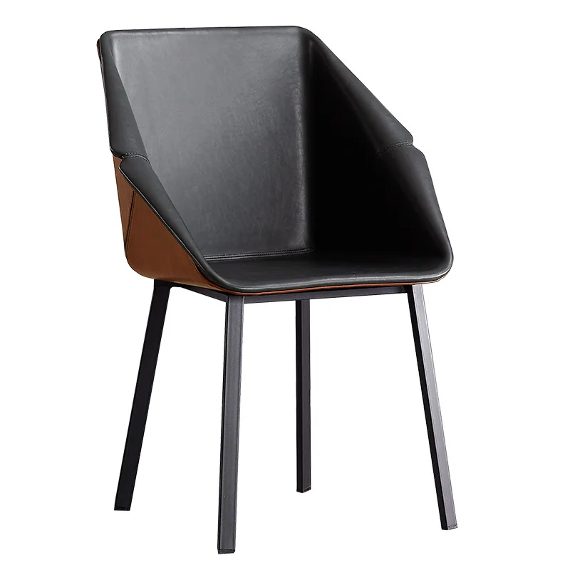 Расслабляющий рабочий стол, минималистичный дизайн для ожидания, расслабляющий Современный кофейный стул, Эргономичный пол в гостиной, мебель для дома Cadeira Изображение 5