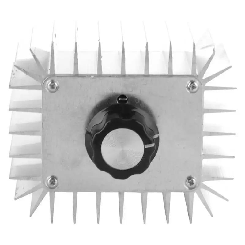 Регулятор скорости тиристорного двигателя переменного тока 220 В 5000 Вт, регулируемый регулятор мощности для температуры Изображение 2