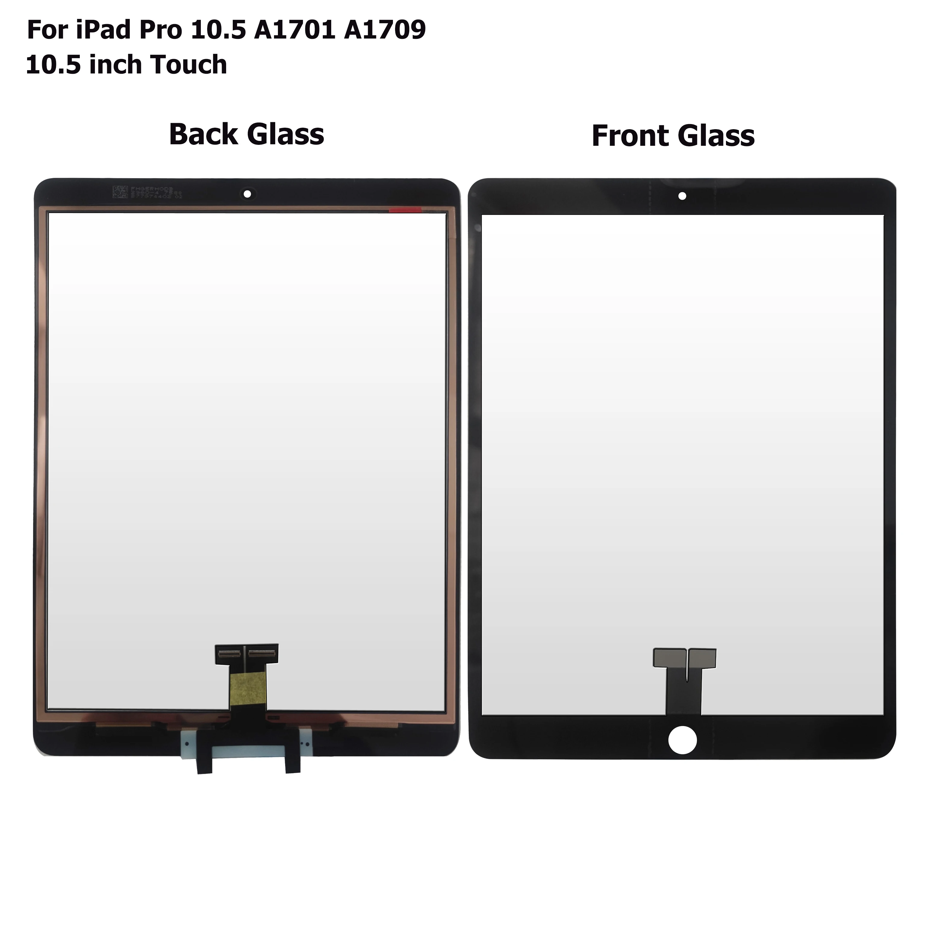 С ОСА Для iPad Air 3 2019 A2152 A2123 A2153 A2154 Замена переднего стекла сенсорного экрана Для iPad Pro 10.5 1st A1701 A1709 Изображение 3
