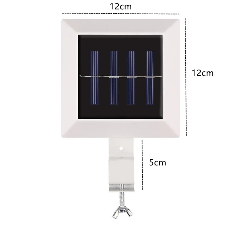 Светодиодная лампа для водостока на солнечных батареях, энергосберегающие Водонепроницаемые лампы для дорожек, солнечные лампы для наружного освещения сада на солнечных батареях Изображение 1
