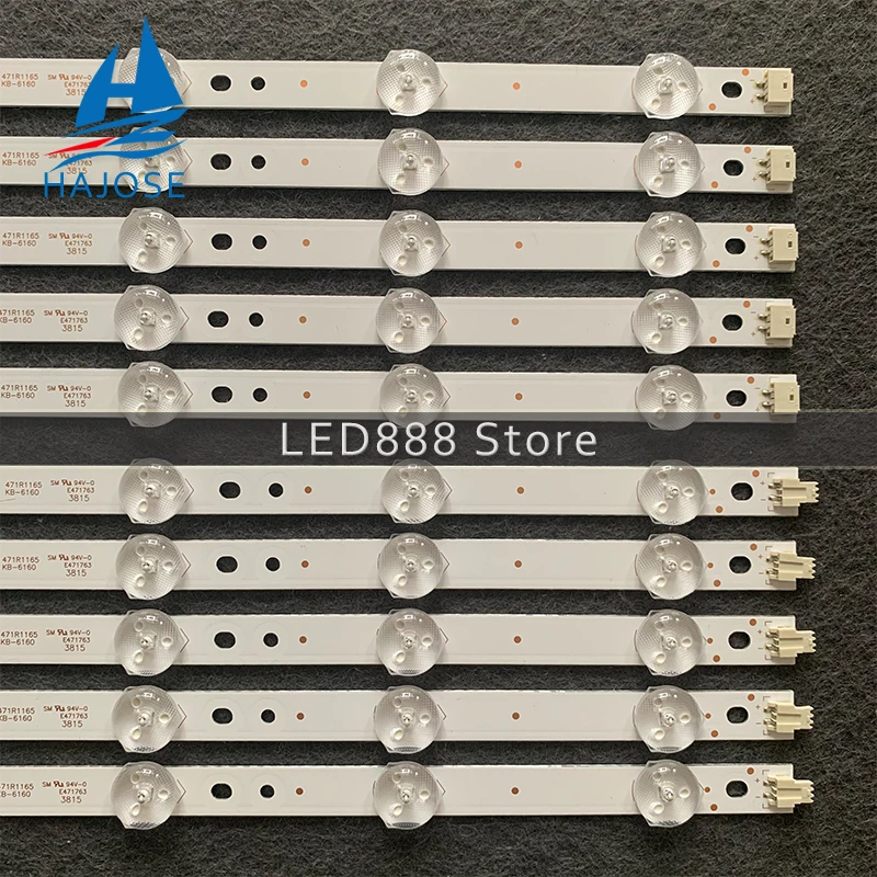 Светодиодная панель подсветки для ленты 48PFL5445/T3 4708-K480WA-A2213K01 4708-K480WB-A2213K01 K480WD Изображение 5