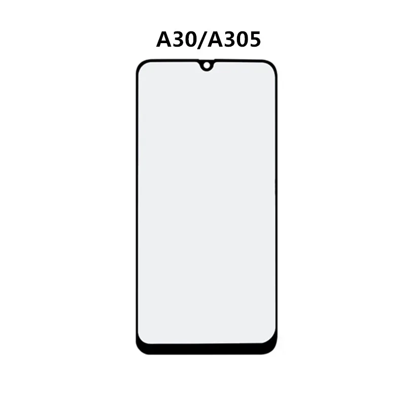 Сенсорный Экран Для Samsung Galaxy A20E A10E A10 A20 A30 A40 A50 A60 A70 Передняя Стеклянная панель ЖК-дисплей Внешняя Крышка Запасные Части Изображение 5