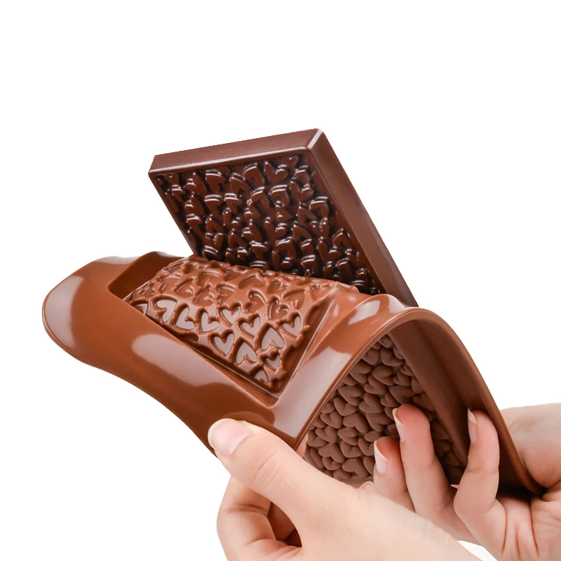 Силиконовые формы для шоколада SHENHONG Инструменты для приготовления детских конфет Формы для выпечки шоколадных блоков Пищевые Формы для выпечки десертов Изображение 1