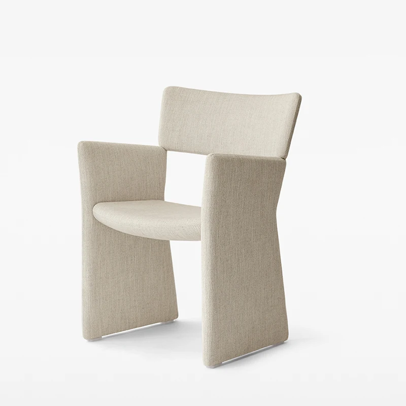 Скандинавский обеденный стул, Дизайнерская мебель, современный минималистский Коронный стул, Книжный стул, стул для переговоров, обеденный стул Изображение 5