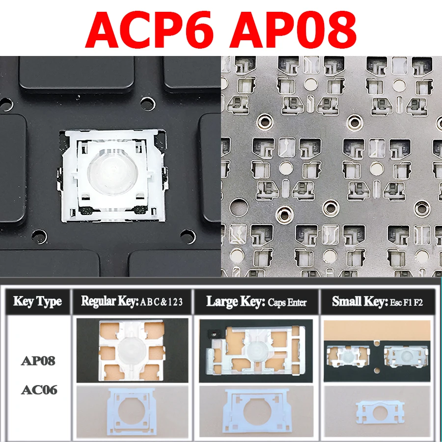 Совершенно Новые Клавиши AC06 AP08 Keycaps с Инструментом Для Macbook Air A1369 A1466 Pro Retina A1398 A1425 A1502 2012 2013 2014 2015 Годов выпуска Изображение 1