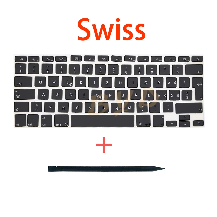 Совершенно Новые Клавиши AC06 AP08 Keycaps с Инструментом Для Macbook Air A1369 A1466 Pro Retina A1398 A1425 A1502 2012 2013 2014 2015 Годов выпуска Изображение 3