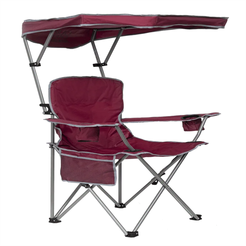 Теневой складной стул для взрослых- / Серый походный стул Складной стул Сверхлегкий походный стул Негабаритный походный стул Изображение 0