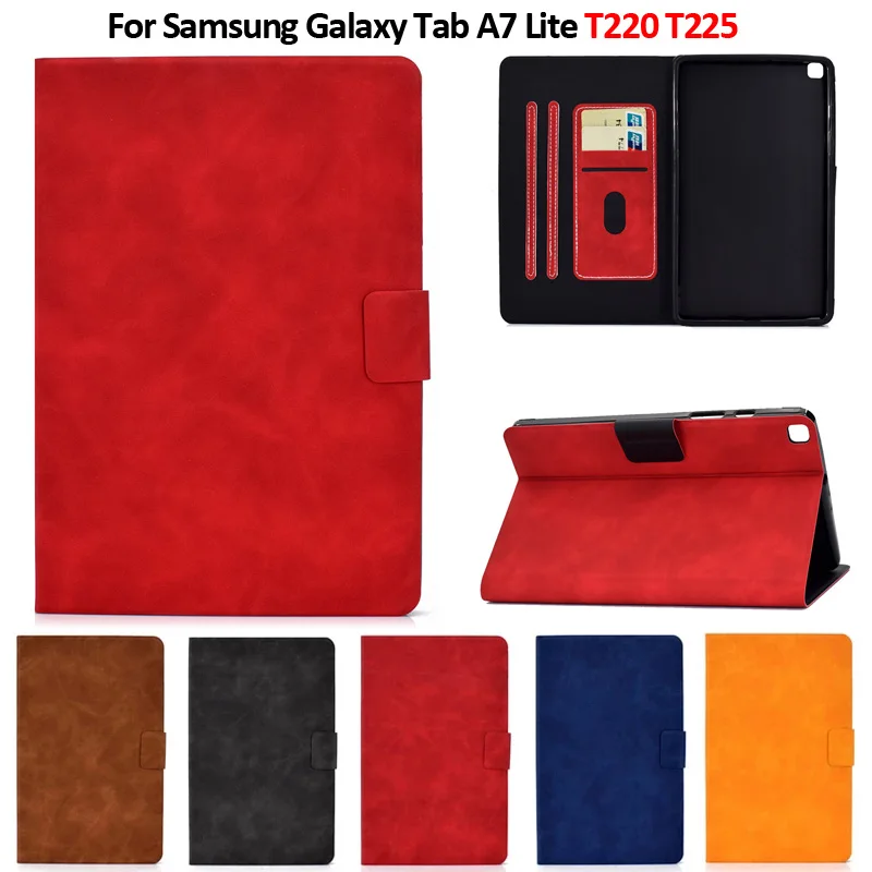 Тонкий чехол Для Samsung Galaxy Tab A7 Lite Case 8,7 Магнитный Чехол с полным Корпусом Для Планшета Galaxy Tab A7 Lite SM T220 T225 Case Изображение 0
