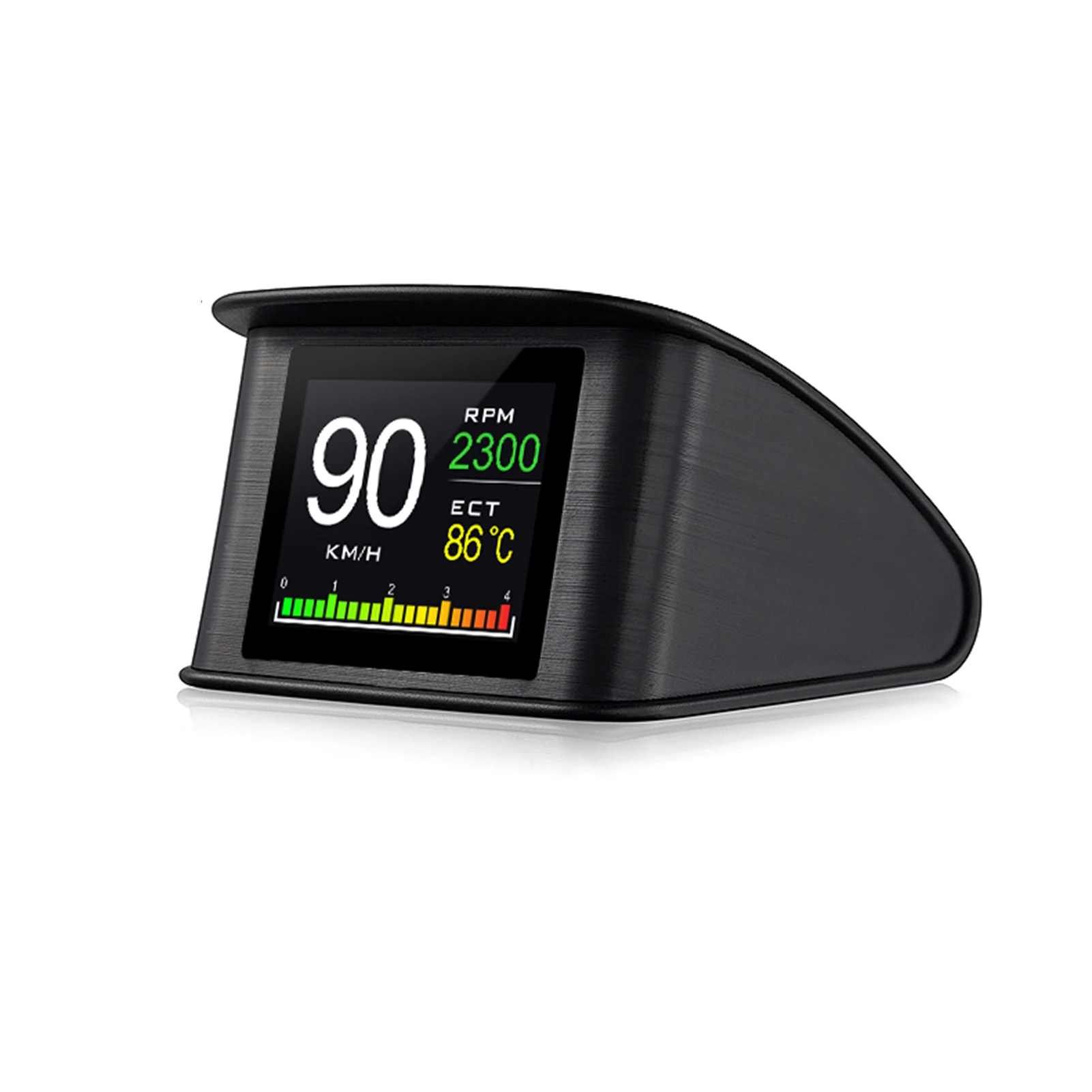 Умный дисплей HUD 2,2 дюймовый цифровой спидометр OBDII автомобильный головной дисплей с дисплеями скорости расстояния времени и многого другого Изображение 0