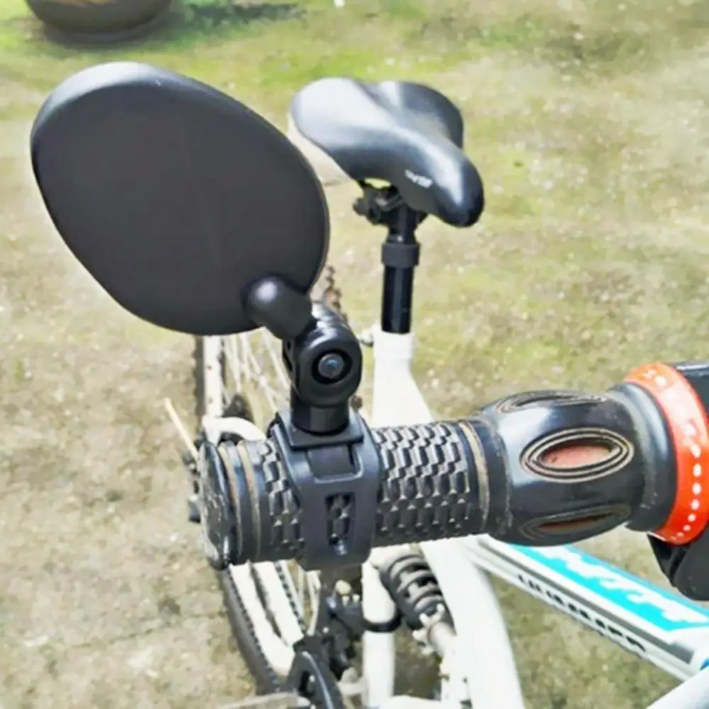 Универсальное велосипедное зеркало Руль Зеркало заднего вида для велосипеда Мотоцикла с возможностью поворота на 360 градусов для езды на велосипеде Велосипедное зеркало Изображение 4
