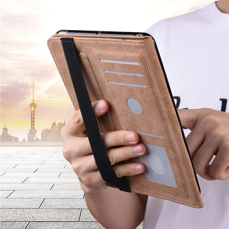 Чехол для планшета Funda Xiaomi Pad 5 Case 11-дюймовый Кожаный Бумажник Откидная Крышка Для Coque Xiaomi Mipad 5 Mi Pad 5 Pro Case 2021 Изображение 5