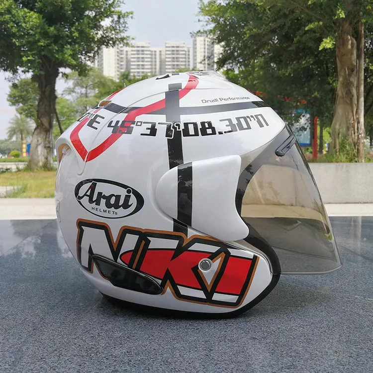 Шлем с открытым лицом SZ-Ram3 Snail Мотоциклетный Шлем Для езды по Мотокроссу Шлем для Мотобайка Изображение 2