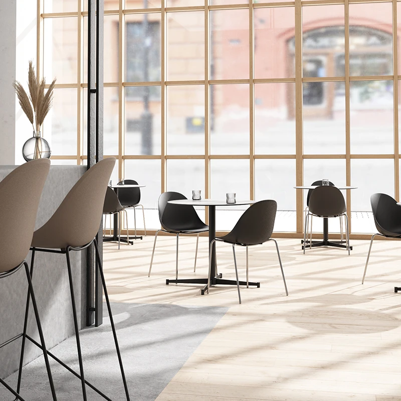 Элегантные Современные обеденные стулья для кофе Индивидуальная спальня Роскошные Гостиные Обеденные стулья Кухня Cadeiras De Gamer Furniture DX50CY Изображение 4