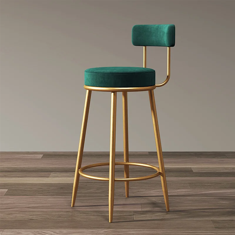 Эстетичный барный стул, Легкий Роскошный Домашний остров, Уникальный барный стул, современный минималистичный высокий стул, барный стул, Домашняя мебель FYH Изображение 0