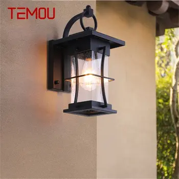 · TEMOU Новый наружный настенный светильник, классические светодиодные бра, Водонепроницаемая декоративная лампа IP65 для дома, веранды, виллы
