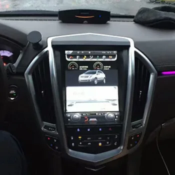 Автомобильный GPS-Навигатор Tesla Style Android 9 PX6 Для Cadillac SRX 2013-2018 Стерео Головное Устройство Мультимедийный Плеер Авторадио Carplay