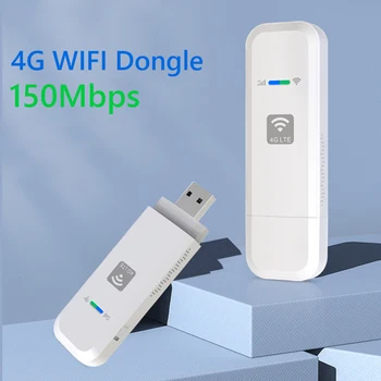Азиатская/ЕС/Американская Версия 4G LTE Беспроводной Маршрутизатор USB-Ключ 150 Мбит/с Модем Карманная Точка Доступа Портативный Мобильный Сетевой Адаптер для Путешествий