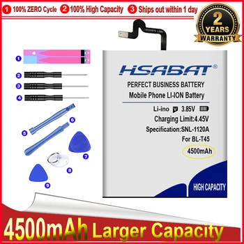 Аккумулятор HSABAT 0 циклов 4500 мАч для LG BL-T45, высококачественный аккумулятор для замены мобильного телефона