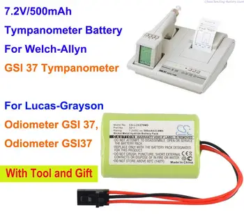 Аккумулятор для тимпанометра OrangeYu 500mAh 71130 для тимпанометра Welch-Allyn GSI 37, Для тимпанометра Lucas-Grayson GSI 37, GSI37