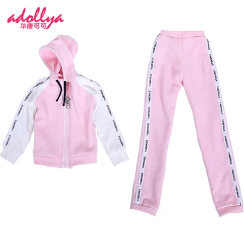 Аксессуары для куклы Adollya BJD Спортивная одежда для куклы 60 см Белая желтая розовая одежда Костюм подходит для 1/3 кукол