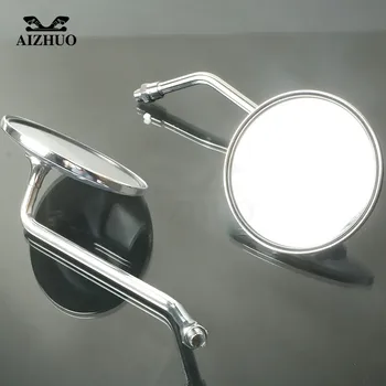 Аксессуары для мотоциклов Зеркала Заднего Вида боковое Зеркало круглое зеркало для Yamaha tmax 530 t max 500 nmax 125 ybr 125 xmax xt 600