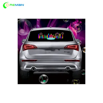 бесплатная доставка энергосберегающее 3g 4g облачное видео полноцветное HD заднее стекло автомобиля светодиодный экран дисплея P2.5 wifi USB автобус такси крыша