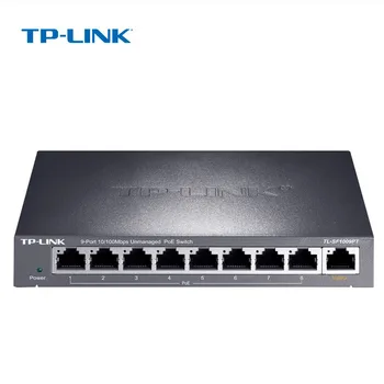 Быстрый PoE-коммутатор TP-Link с 9 портами 10/100 Мбит/с, Питание через Ethernet-коммутатор Для мониторинга точки доступа IP-камеры Мощностью до 30 Вт на единицу (TL-SF1009PT)