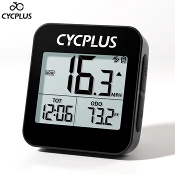 Велосипедный компьютер CYCLPLUS GPS Беспроводной Секундомер IPX6 Водонепроницаемый Велосипедный одометр Аксессуары для велосипедов Спидометр