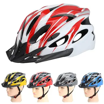 Велосипедный шлем для занятий спортом на открытом воздухе, легкий Велосипедный шлем с 18 отверстиями, шлем для верховой езды, Дорожный велосипед, Велосипедный спортивный защитный шлем