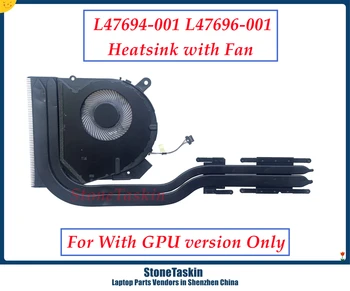 Вентилятор охлаждения Процессора Ноутбука StoneTaskin для HP ProBook 450 440 G6 Радиатор HSN-Q16C ZHAN 66 С графическим процессором L47694-001 L47696-001 Протестирован