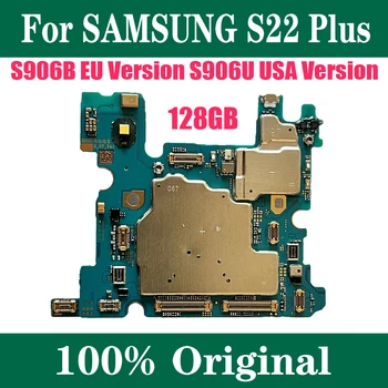 Версия US Для Samsung Galaxy S22 Plus S906U S22 + S906B Версии EU Материнская Плата Разблокирована Логической Платой С Полными Чипами