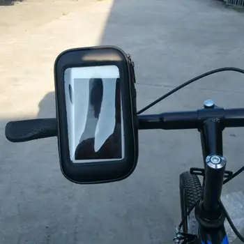 Водонепроницаемый велосипед с сенсорным экраном Руль велосипеда Держатель мобильного телефона Сумка