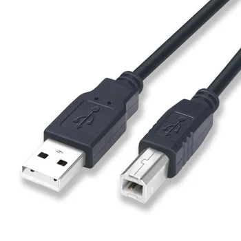 Высокоскоростной кабель USB 2.0 A-B для принтера Canon Brother Samsung Hp Epson, шнур для подключения смартфона к компьютеру через USB