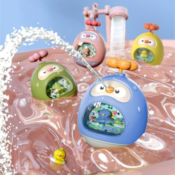 Детские Милые мультяшные игрушки для купания в воде, игрушки для купания в бассейне, плавающие животные, Игрушка для купания малышей, подарок