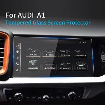 Для Audi A1 2023 Протектор экрана Carplay, защитная пленка из закаленного стекла, защита навигатора, автомобильные наклейки, аксессуары для GPS