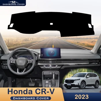 Для Honda CR-V CR V CRV 2023 Крышка Приборной панели Автомобиля, Избегающая Освещения, Приборная Платформа, Стол, Защитный Коврик, Аксессуары Для Ковров