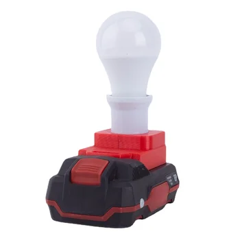 Для Lidl Parkside X20V Литий-ионный Аккумулятор Беспроводная Портативная Лампа E27 С Лампочкой LED Light Для Внутреннего И Наружного Рабочего Освещения